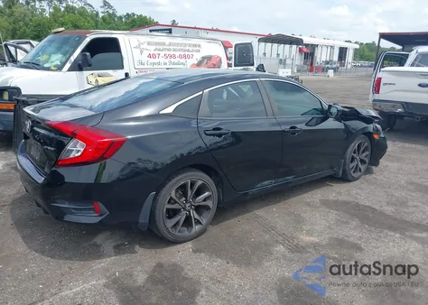 2020 Honda Civic Sport from USA, damaged, VIN 2HGFC2F88LH585485